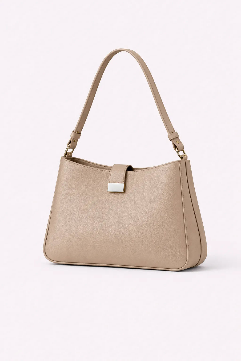 Minimal Structured Shoulder Bag
