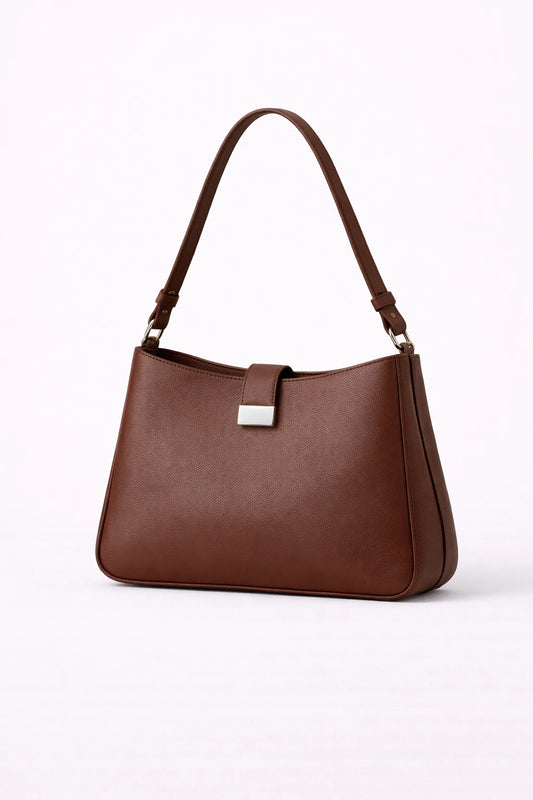 Minimal Structured Shoulder Bag