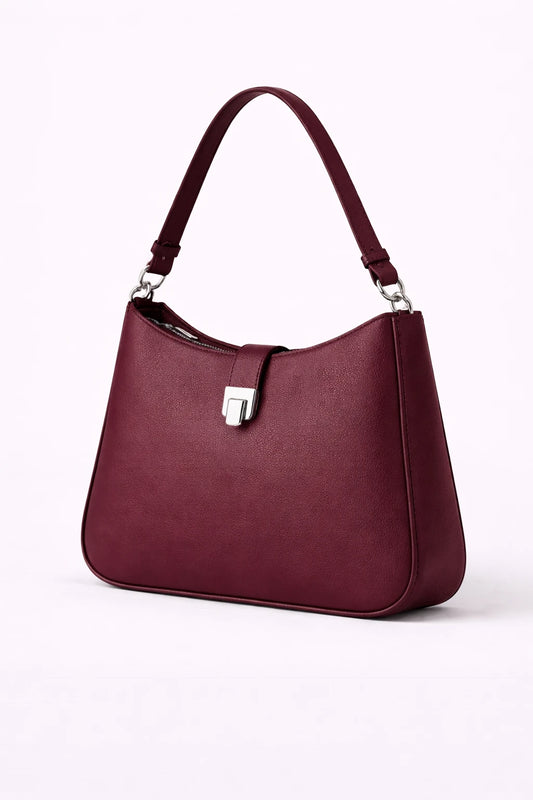 Elegant Soft-Structure Shoulder Bag