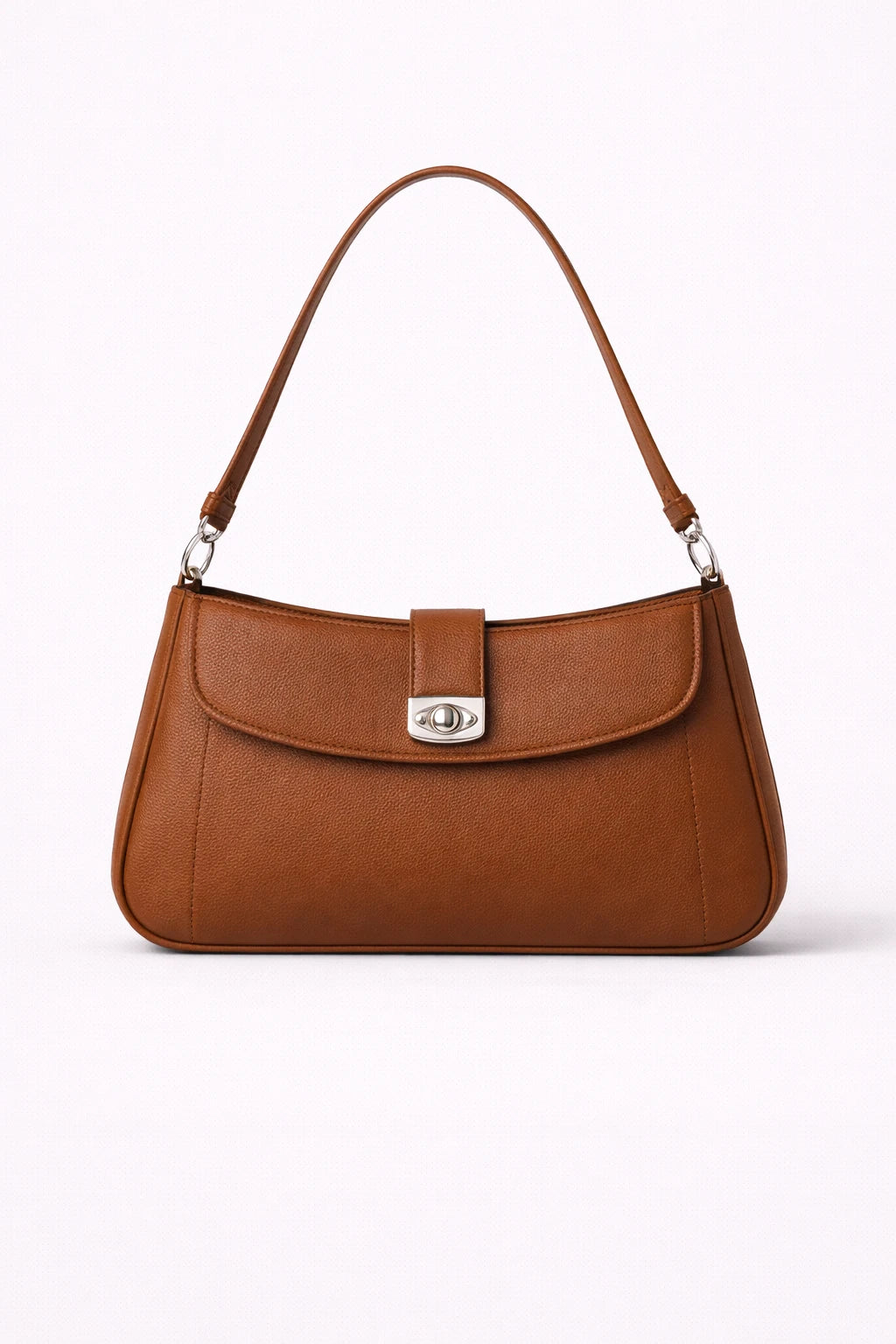 Classic Turn-Lock Shoulder Bag