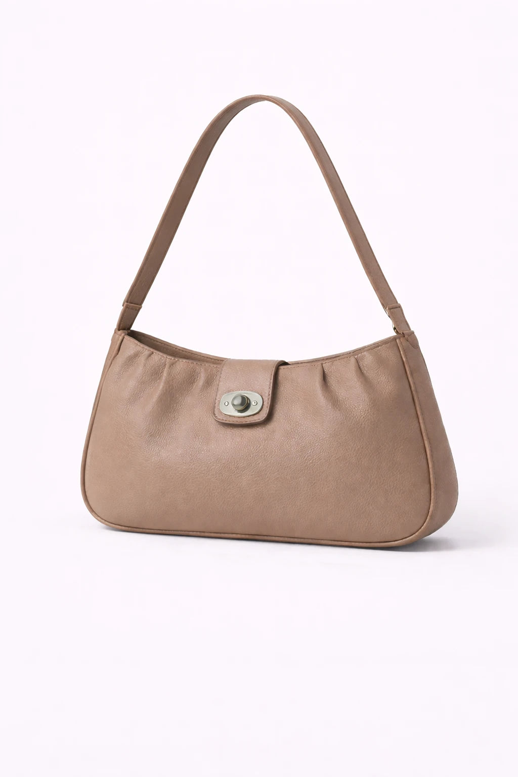 Soft Pleated Shoulder Bag