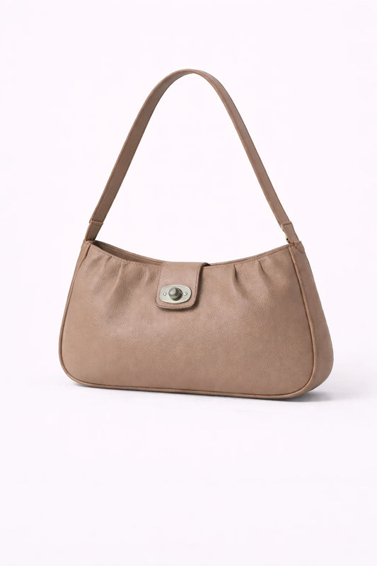 Soft Pleated Shoulder Bag