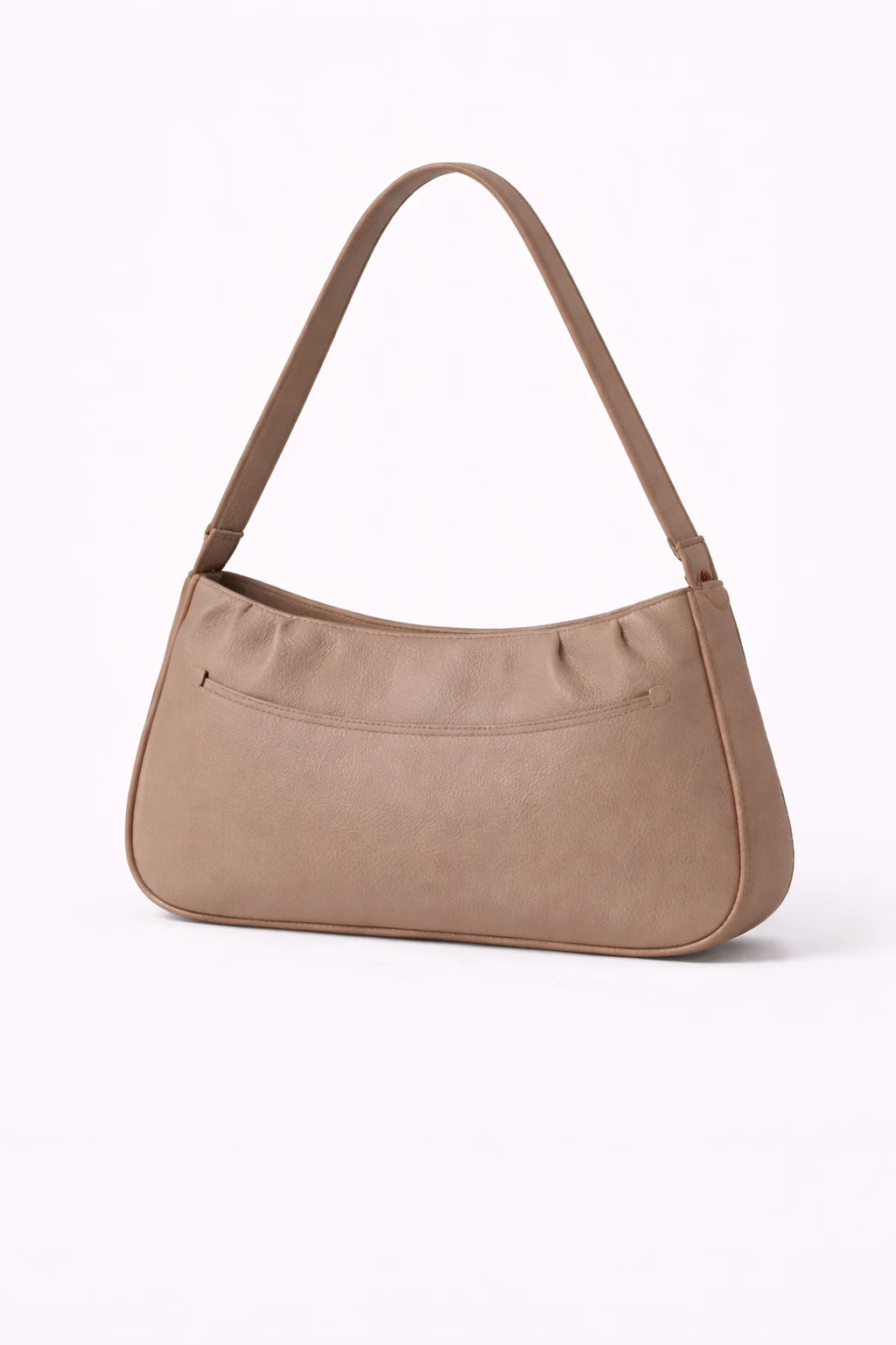 Soft Pleated Shoulder Bag