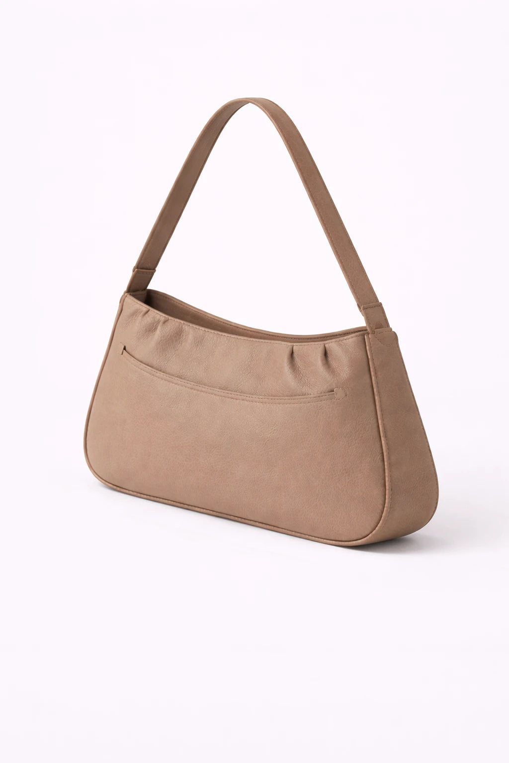 Soft Pleated Shoulder Bag